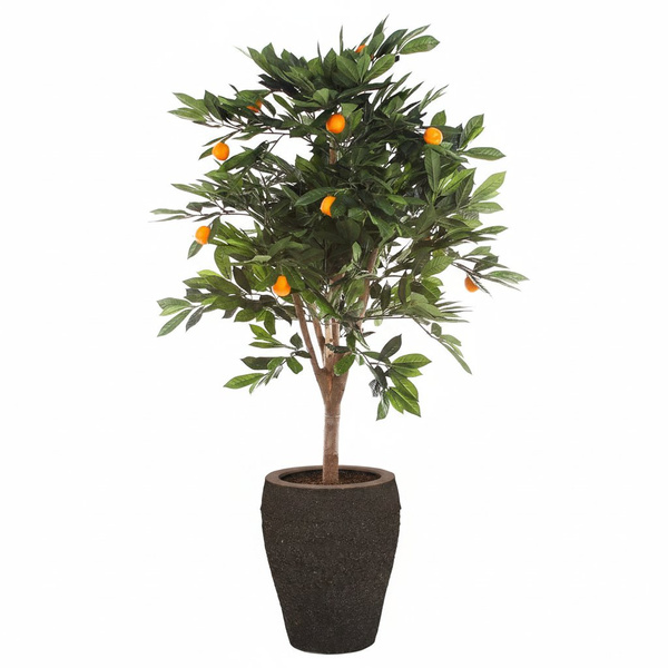 Sztuczna Mandarynka 110 cm drzewko cytrusowe