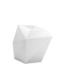 FAZ VONDOM 66x55/70 wysoka donica designerska biała