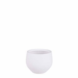 DOURO 16/13 cm biała osłonka ceramiczna