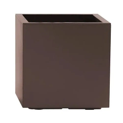 Kebe Quadro 40x40/40 donica na kółkach brązowa