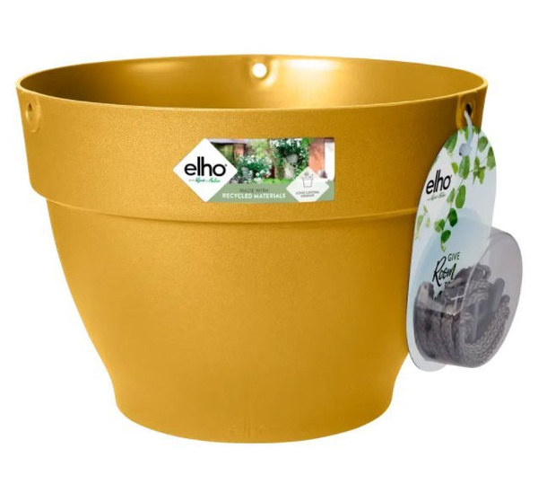 Vibia Hanging Basket 26 doniczka wisząca żółta honey yellow