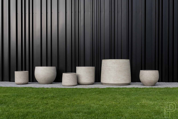 Jumbo Patt S 92/77 bardzo duża donica beżowa