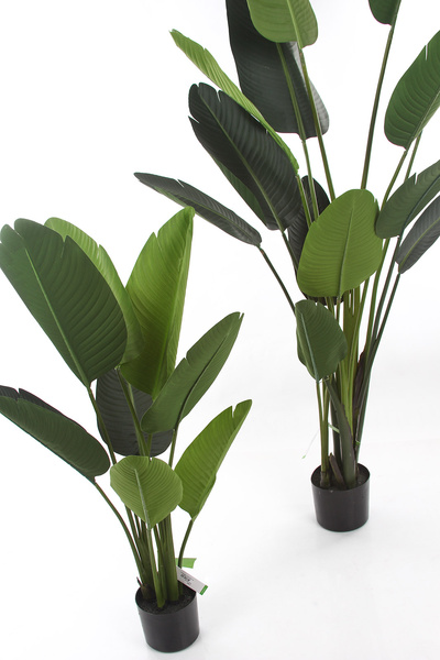 Sztuczna strelicja 190 cm 13 dużych liści