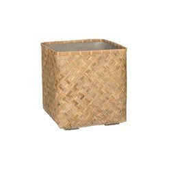 Kobe L 50x50/51 naturalna donica bambusowa
