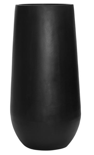 Nax L 50/101 wysoka donica kamienna czarna