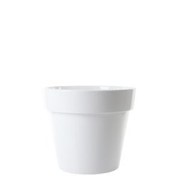 SIMPLE 30/26 donica lakierowana okrągła biała