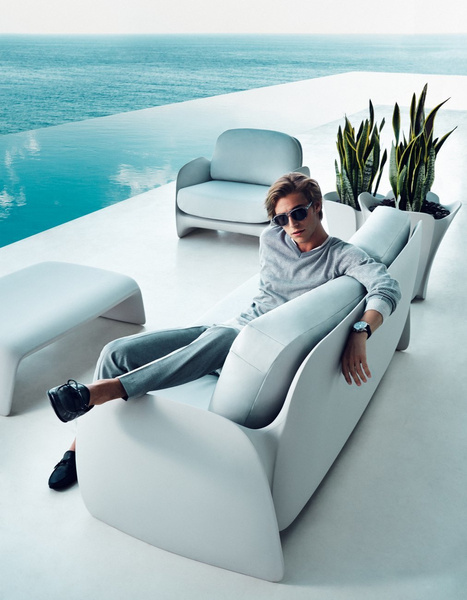 PEZZETTINA 50x50/50 biała donica designerska