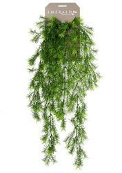 Sztucznu Asparagus wiszący pnącze 75 cm zielony