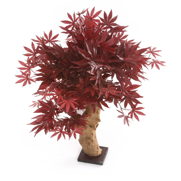 Sztuczny Klon Bonsai 60 cm burgundy