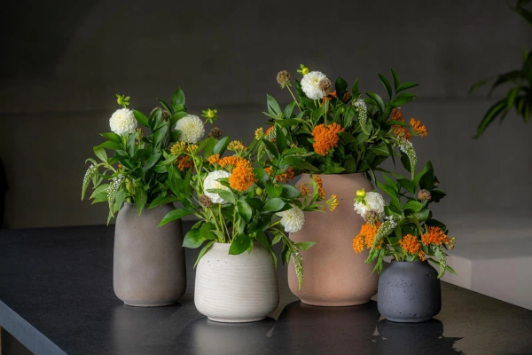 Jabari XL 22/20 minimalistyczny wazon antracytowy