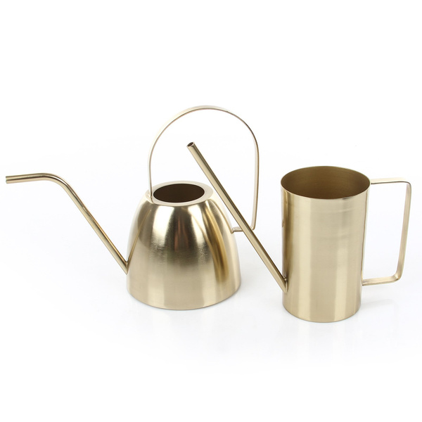 Konewka złota ozdobna retro czajniczek GOLD MICA II 30,5x15/23 1,5 litra