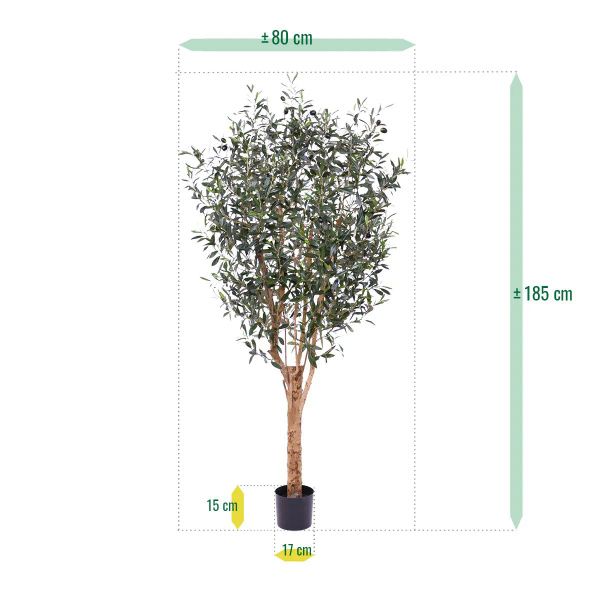 Sztuczna Oliwka 180 cm deluxe