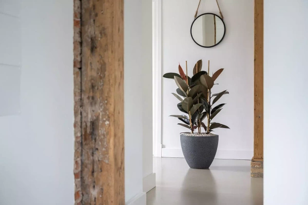 Jesslyn XS 42/36 granitowa donica midnight black