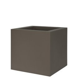 Kube 50x50/50 duża donica kwadratowa taupe