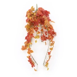 Sztuczny Klon wiszący 90 cm jesienny pomarańczowy