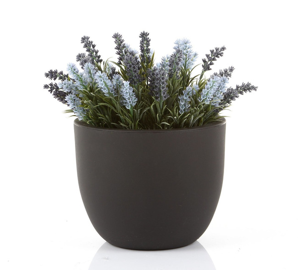 Sztuczna Lawenda 44 cm 14 pędów błękitna