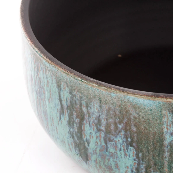 Loren Bowl 35/17 misa ceramiczna niebieska na bonsai