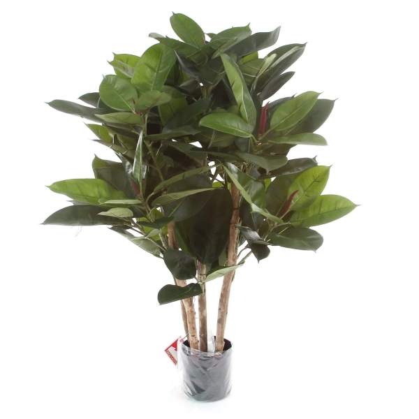 Sztuczny fikus elastica sprężysty 90 cm 135 liści