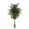 Sztuczny Fikus 150 cm naturalny drewniany pień
