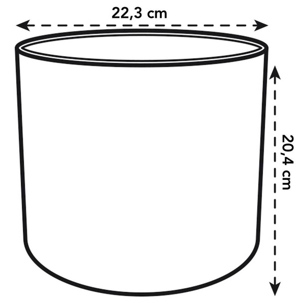 B. For Soft Round 22 osłonka biała