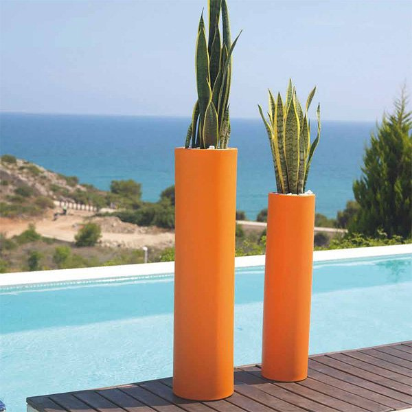 TORRE VONDOM 25/100 donica cylindryczna pomarańczowa