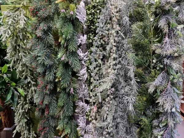 Sztuczna Jodła girlanda pnącze 180 cm gęsta