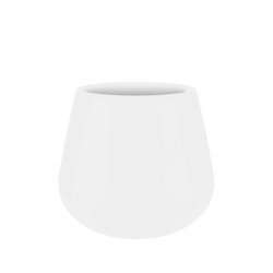 Pure Cone 45/36 Elho donica okragła biała