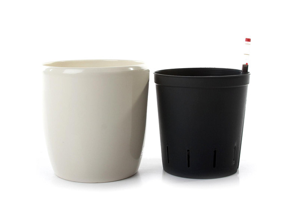 Zestaw do hydroponiki 18/19 Venus osłonka ceramiczna kremowa z połyskiem