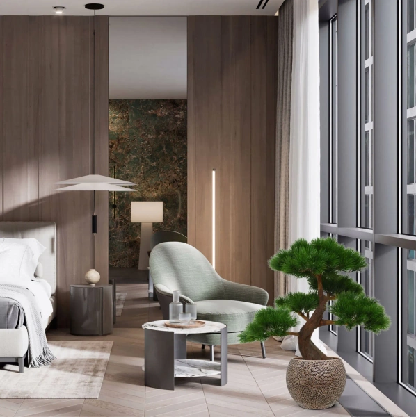 Sztuczny Bonsai Pinia 80 cm deluxe