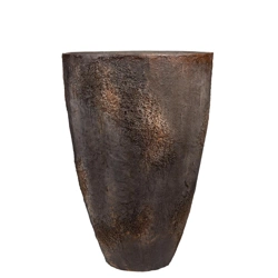 Oscar XL 72/105 kamienna donica wysoka tekstura ostryga