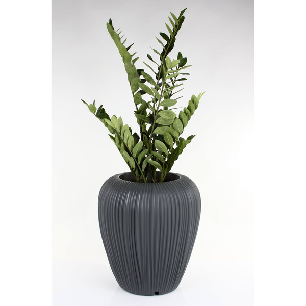 SKIN S 60 donica prążkowana designerska czerwona