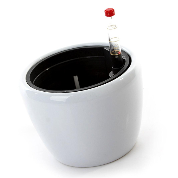 Zestaw do hydroponiki 11/9 Venus osłonka ceramiczna biała połysk