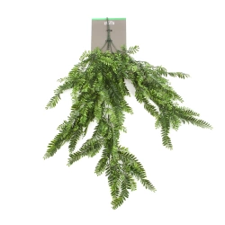 Sztuczna Paproć wisząca 80 cm trudnopalna UV
