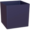 OSLO 22x22/22 doniczka kwadratowa kubik niebieska indigo blue