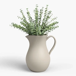 Harmonia Jar 25/30 beżowy dzbanek w śródziemnomorskim stylu