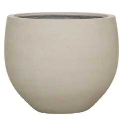 JUMBO ORB M 110/90 duża donica XXL kamienna beżowa