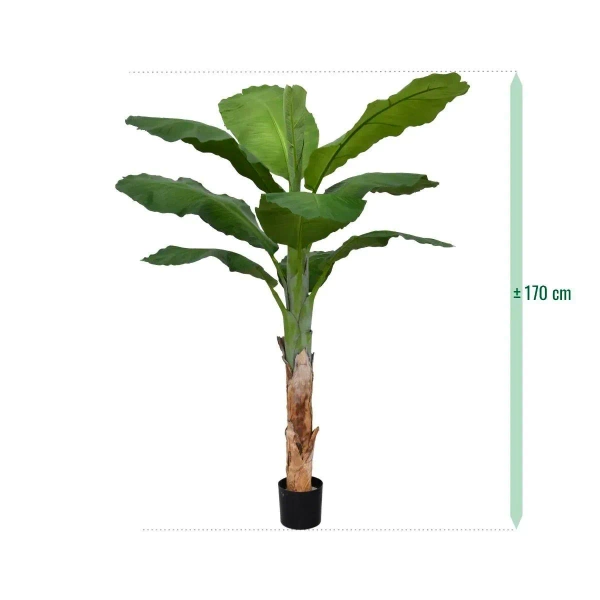Sztuczny Bananowiec 165 cm
