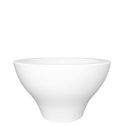 SHINE 56/33 donica okrągła płaska biała lakierowana z połyskiem