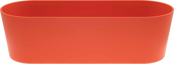 Flori 36x14/11 cm doniczka prostokątna pomarańczowa