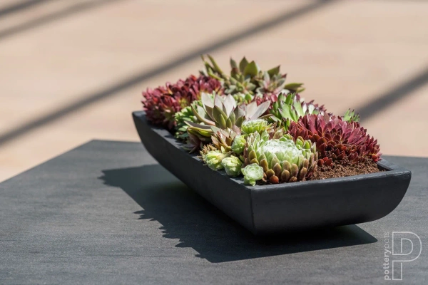 Pandora M 63x24/9 misa kamienna szara prostokątna