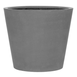 Jumbo Bucket S 83/73 duża kamienna donica szara