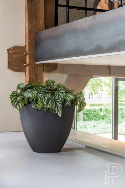 Jesslyn S 50/44 donica kamienna antracytowa volcano black