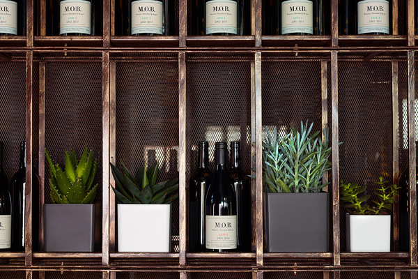 OSLO 11x11/11 doniczka kwadratowa kubik zielona dry green