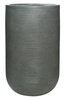Cody High M 35/55 wysoka kamienna donica ciemnoszara prążkowana cylinder