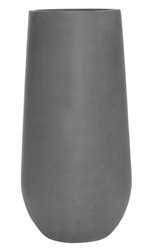 Nax M 35/70 szara wysoka donica kamienna