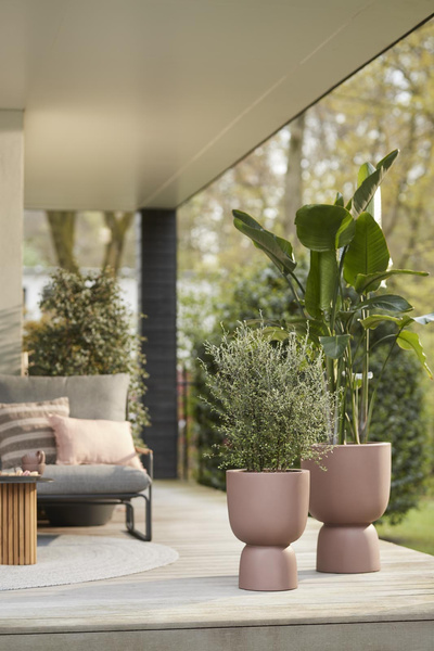 PURE COUPE ELHO 35/49 donica na podwyższeniu różowa rosy brown