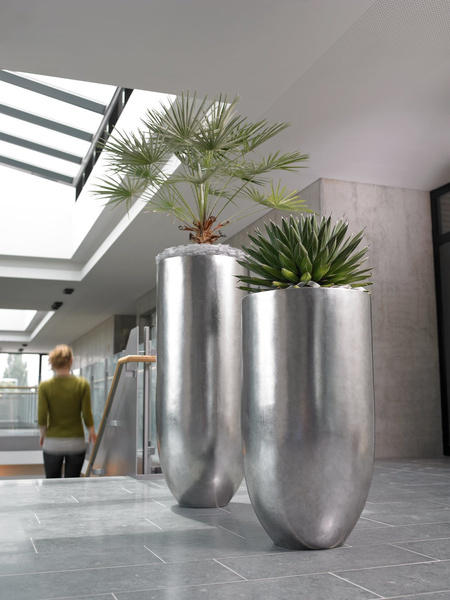 PANDORA 50/90 ekskluzywna donica srebrna