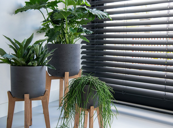 Patt XXXL 55/82,5 donica na wysokich nóżkach czarna