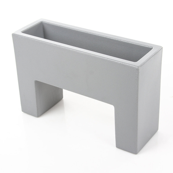 MURO NANO 25x8/16 designerska doniczka prostokątna stalowa