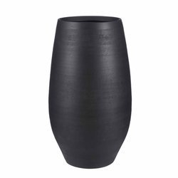 DOURO VASE 29/50 cm wysoka donica ceramiczna czarna